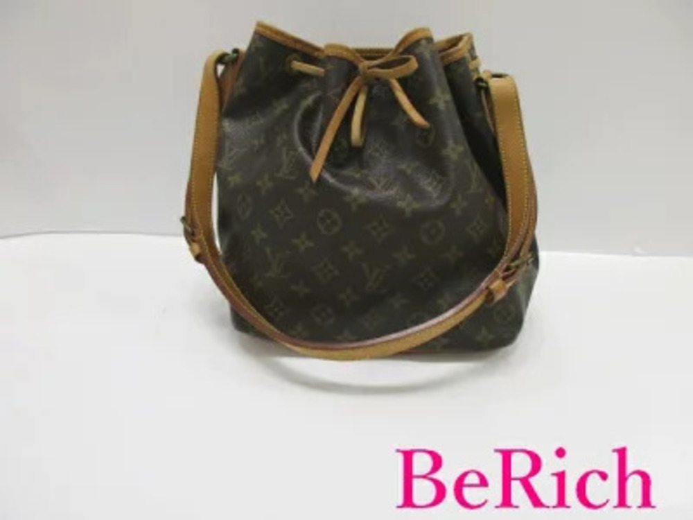 Louis Vuitton Monogram Noe Shoulder Bag LV Drawstring Hobo Handbag